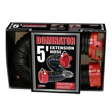 VALTERRA PRODUCTS VALTERRA LLC D040205 5 Ft. Dominator Sewer Hose, Black VA320777